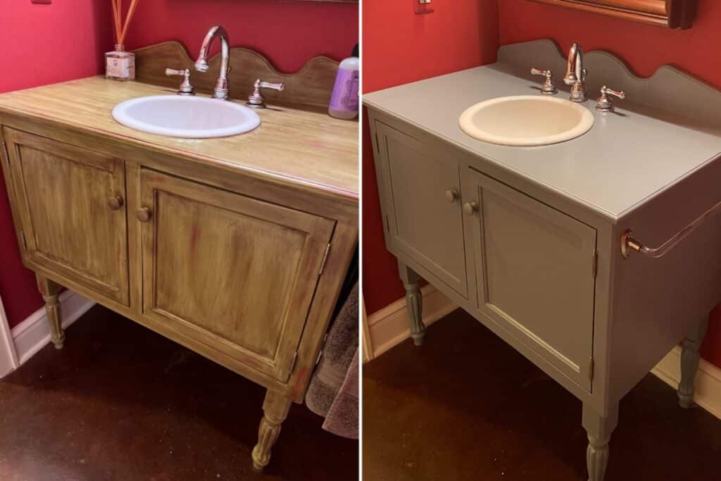 Bathroom Cabinet Refinishing Service Michigan RDP Pro Paint